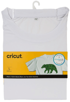 Cricut Infusible Ink Men's White T-Shirt (L)