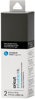 Cricut Joy Infusible Ink Transfer Sheets 2-pack (Warm Grey)