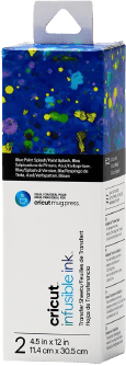 Cricut Joy Infusible Ink Transfer Sheets 2-pack (Blue Paint Splash)