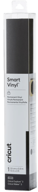Cricut Smart Vinyl Permanent 33x91cm 1 ark Skimmrande Svart