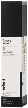Cricut Smart Vinyl Removable 33x640cm 1 ark Svart