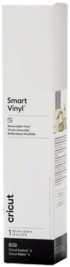 Cricut Smart Vinyl Removable 33x640cm 1 ark Vit