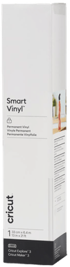 Cricut Smart Vinyl Permanent 33x640cm 1 ark Vit