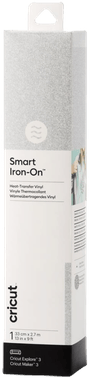 Cricut Smart Iron-on 33x273cm 1 ark Glitter Silver