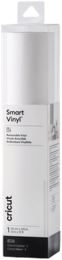 Cricut Smart Vinyl Removable 33x366cm 1 ark Vit