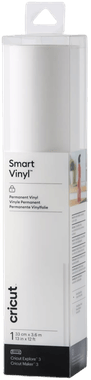 Cricut Smart Vinyl Permanent 33x366cm 1 ark Vit