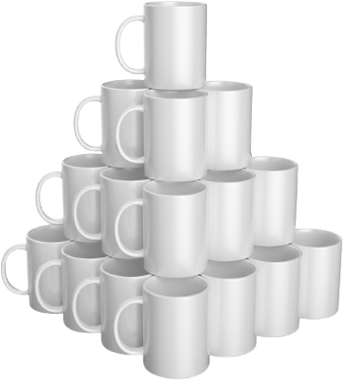 Cricut mugg Vit 440ml 36 st