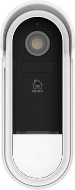 DELTACO Smart Home WiFi Dörrklocka med kamera IP65