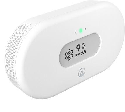 Airthings View Pollution
