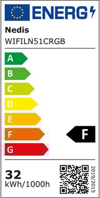 Nedis Smartlife LED-list IP65 RGB Multicolor 5m