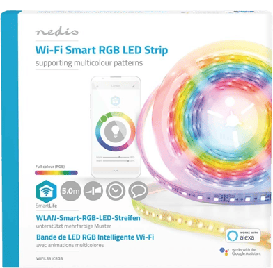 Nedis Smartlife LED-list RGB Multicolor 5m