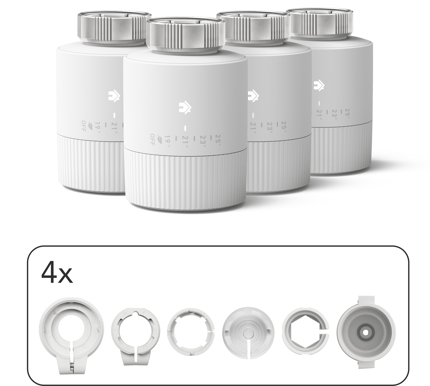 Tado Smart Radiator Thermostat V3+ Basic 4-P Addon