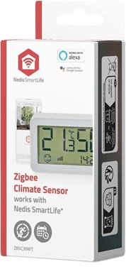Nedis SmartLife Klimatsensor med display Zigbee3.0