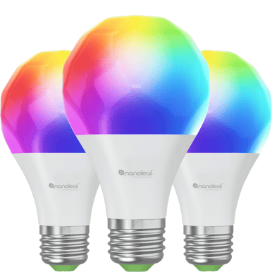 Nanoleaf Essentials Matter LED-lampa E27 3-pack