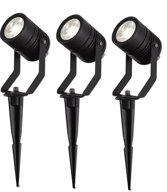 Nedis Smartlife Utomhus Spotlights Zigbee RGB 3-pack