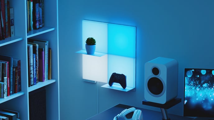 Nanoleaf Blocks Squares Add-on Hyllor 2-pack