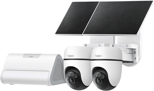 TP-Link Tapo HB112 Pan/Tilt 2-pack + Solpanel