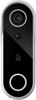 DELTACO Smart Videodörrklocka + Ringklocka WiFi