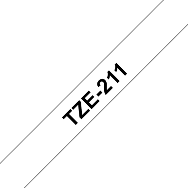 Brother TZE211 (laminerad tejp 6 mm)