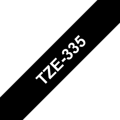 Brother TZE335 (laminerad tejp 12mm)