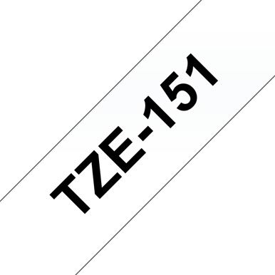 Brother TZE151 (laminerad tejp 24mm)