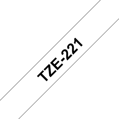 Brother TZE221 (laminerad tejp 9 mm)