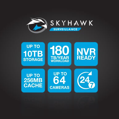 Seagate Skyhawk 4TB 5900rpm 64MB