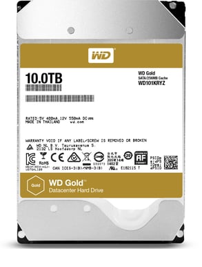 WD Gold 10TB 7200rpm 256MB