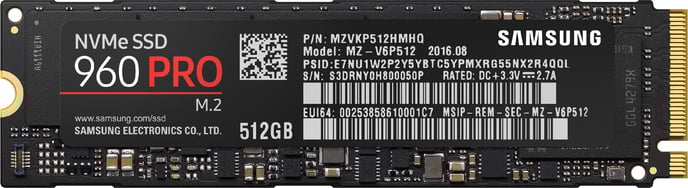 Samsung 960 PRO 512GB