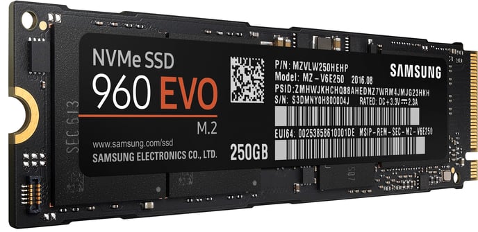 nvme ssd 960 evo m 2