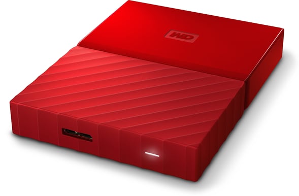 WD My Passport 1TB Röd