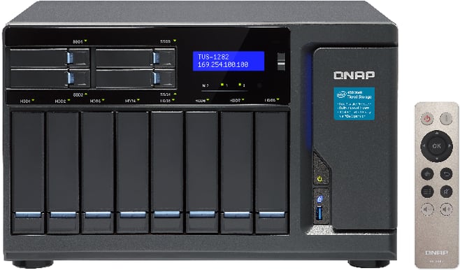 QNAP TVS-1282 8-bay 450W