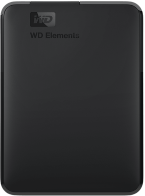WD 2TB Elements Portable USB 3.0 External Hard Drive