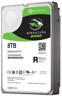 Seagate BarraCuda Pro 8TB 7200rpm 256MB