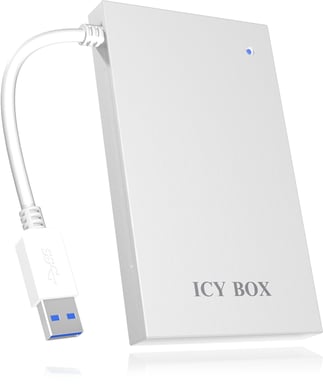 ICY BOX 2.5" SATA till USB 3.0 adapter med aluminiumhölje