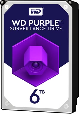 WD Purple 6TB 5400rpm 64MB