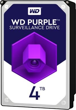 WD Purple 4TB 5400rpm 64MB
