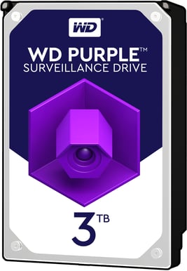 WD Purple 3TB 5400rpm 64MB