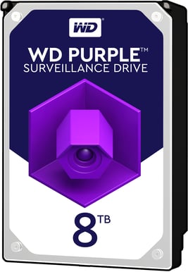 WD Purple 8TB 5400rpm 128MB