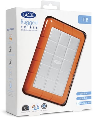 LaCie Rugged Mobile Triple 2TB