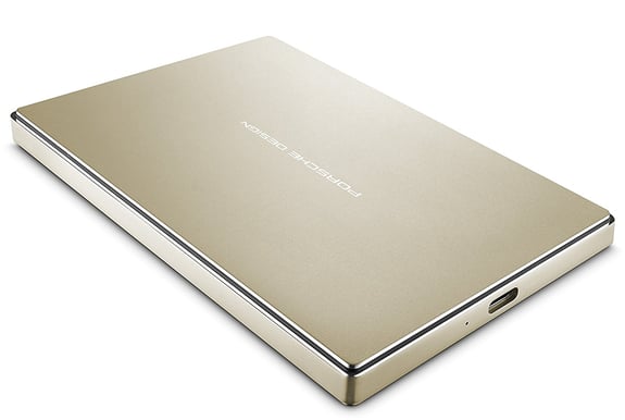 LaCie Porsche Design Mobile USB-C Gold 2TB