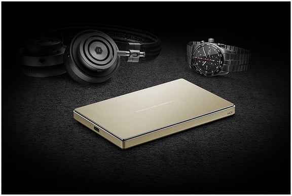 LaCie Porsche Design Mobile USB-C Gold 2TB