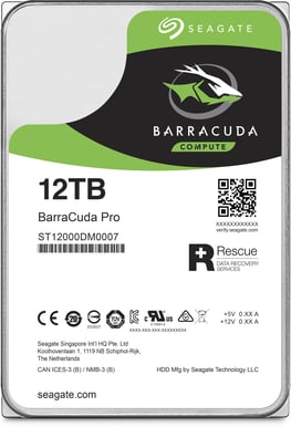 Seagate BarraCuda Pro 12TB 7200rpm 256MB
