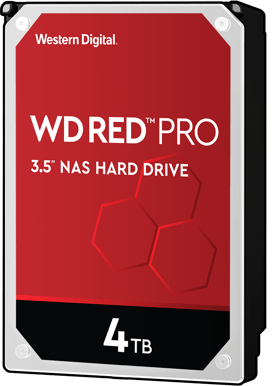 WD Red PRO 4TB 7200rpm 256MB