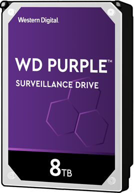 WD Purple 8TB 5400rpm 256MB