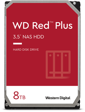 WD Red Plus 8TB 5400rpm 256MB
