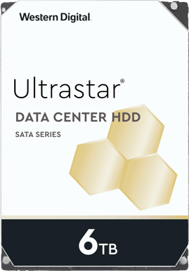 Western Digital Ultrastar HC310 6TB 7200RPM 256MB 512e
