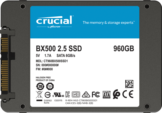 Crucial BX500 960GB