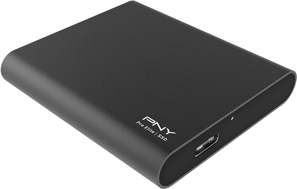 PNY Pro Elite Gen2 Mörkgrå 250GB
