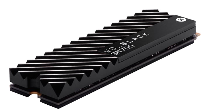 WD Black SSD SN750 1TB Heatsink